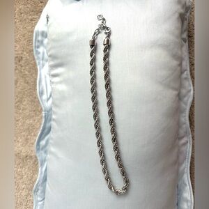 Kendra Scott Cailey Silver Rope Necklace